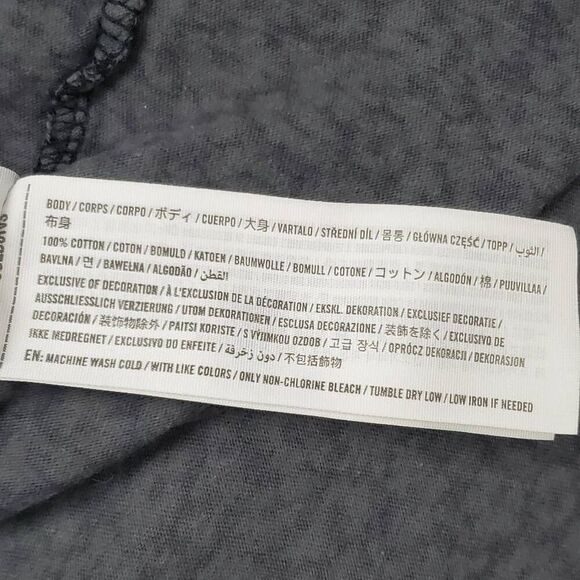 Abercrombie & Fitch Large Navy Floral Top - Picture 5 of 7